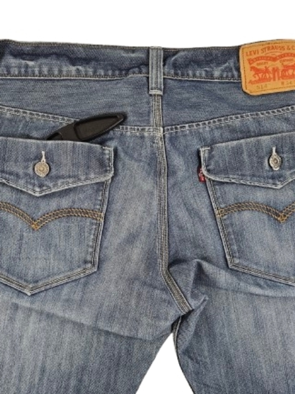 Levi’s 514 Archive Limited Edition Flap Pocket Straight Men's 34x34 Jeans Marble - Picture 6 of 13